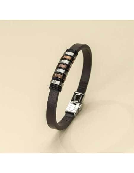 Pulsera para Hombre de Piel y Acero - Lotus LS1827-2/3