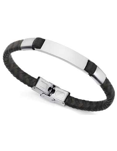 Pulsera para Hombre de Piel y Acero - Viceroy 14057P01011