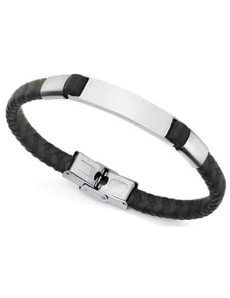 Pulsera para Hombre de Piel y Acero - Viceroy 14057P01011