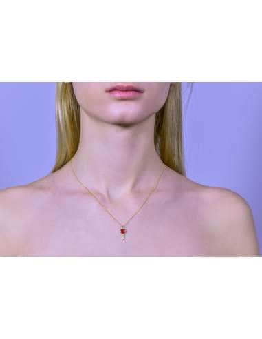 Collar “Eres lo más dulce” Salvatore, plata...