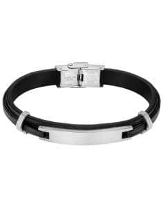 Pulsera para Hombre de Piel y Acero - Lotus LS2400/2/1