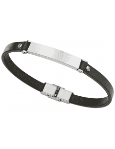 Pulsera para Hombre de Acero y Piel - Viceroy 75379P01010