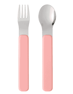 Cubierto infantil 2 piezas con estuche Portatil Bebe Minnie (Grabado Incluido) - Disney D566 RA