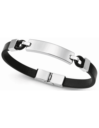 Pulsera para Hombre de Acero y Piel - Viceroy 15170P01011
