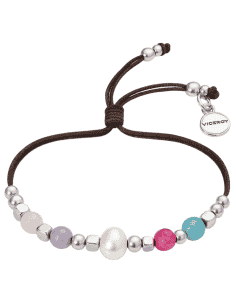 Pulsera para Mujer Gemas Tribales con Hilo Marrón - Viceroy 1037P19019