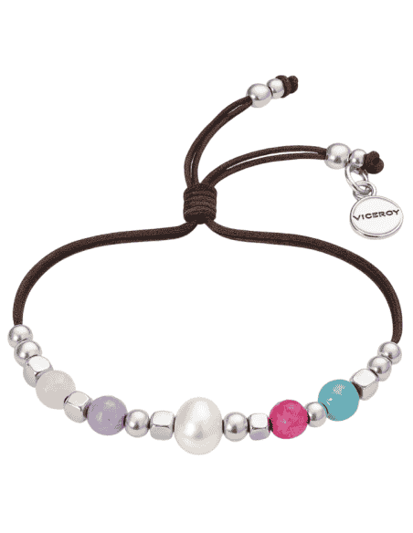 Pulsera para Mujer Gemas Tribales con Hilo Marrón - Viceroy 1037P19019