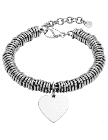 Pulsera para Mujer anillas Corazón - Marea D00203/144