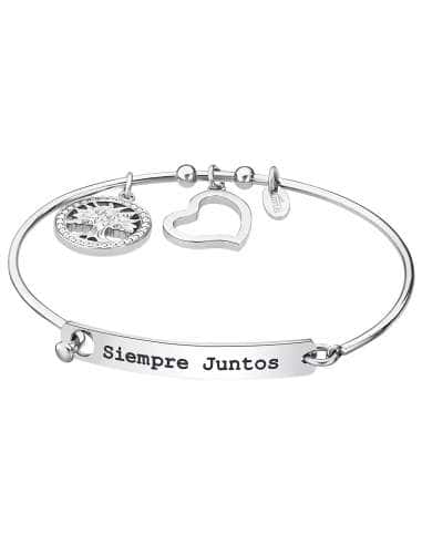 Pulsera para Mujer de Acero Siempre Juntos -...