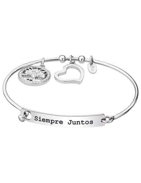 Pulsera para Mujer de Acero Siempre Juntos - Lotus LS2017-2/2