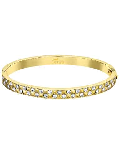Pulsera para Mujer Aro dorado con Circonitas - Lotus  LS2273/2/2