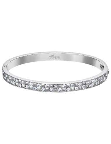 Pulsera para Mujer de Acero Aro con Circonitas...