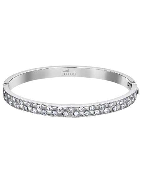 Pulsera para Mujer de Acero Aro con Circonitas - Lotus LS2273/2/1