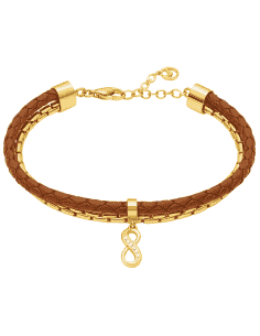 Pulsera para Mujer de Acero y Piel - Viceroy 15143P09011