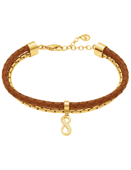 Pulsera para Mujer de Acero y Piel - Viceroy 15143P09011