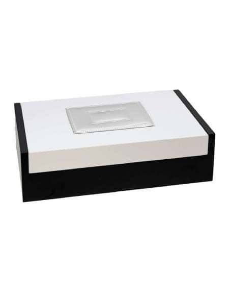 Joyero para Mujer Bicolor - Global Argenti  GA2073 (Grabado Incluido)