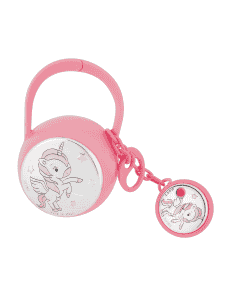Set Infantil Portachupetes con Pinza Unicornio - Eventi EV3244/01R