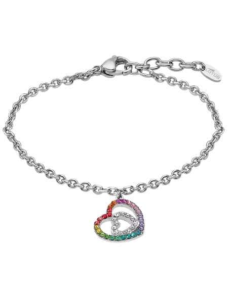 Pulsera para Mujer de Acero Corazón - Lotus LS1943/2/2