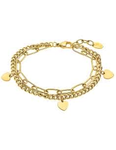 Pulsera para Mujer de Acero Dorado - Lotus LS2314-2/2