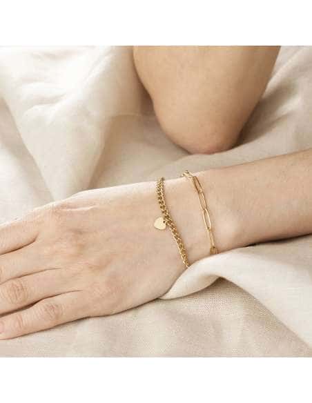Pulsera para Mujer de Acero Dorado - Lotus LS2314-2/2