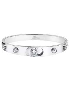 Pulsera para Mujer de Acero Aro con Circonitas - Lotus LS2309-2/1