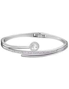 Pulsera para Mujer de Acero Aro circonitas con Árbol de la vida - Lotus LS1843/2/5