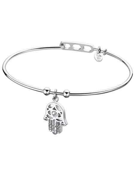 Pulsera para Mujer de Acero con la Mano de Fatima - Lotus LS2015/2/6