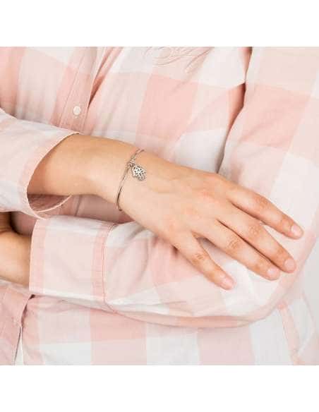 Pulsera para Mujer de Acero con la Mano de Fatima - Lotus LS2015/2/6