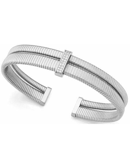 Pulsera para Mujer de Acero y Circonitas - Viceroy 75392P01000