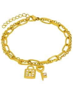 Pulsera para Mujer de Acero Dorado - Marea C02103/AD