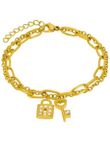 Pulsera para Mujer de Acero Dorado - Marea C02103/AD