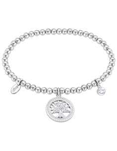 Pulsera para Mujer de Acero Árbol de la vida - Lotus...