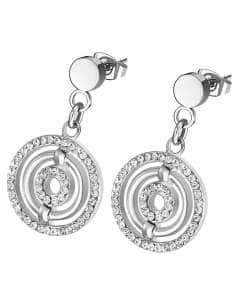 Pendientes para Mujer de Acero con Circonitas - Lotus LS1950/4/1