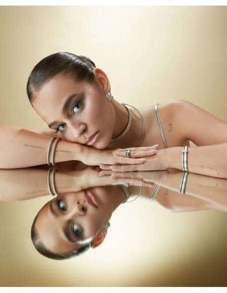 Pendientes para Mujer de Acero con Circonitas - Viceroy 75392E01000