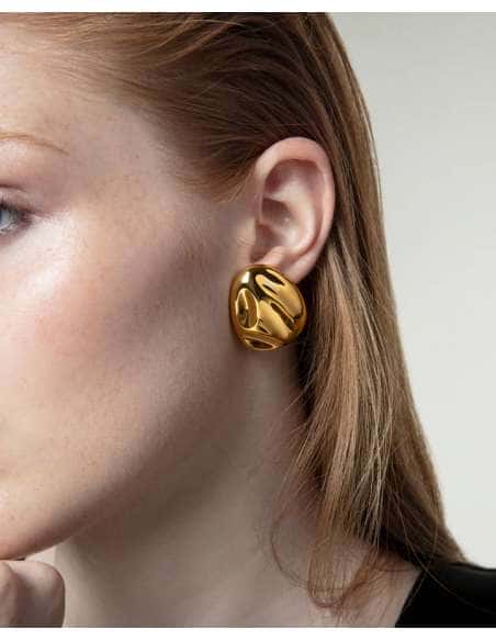 Pendientes para Mujer de Acero Dorado - Viceroy 15160E01012