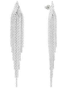 Pendientes para Mujer de Acero conjunto de cadenas - Viceroy 15161E01000
