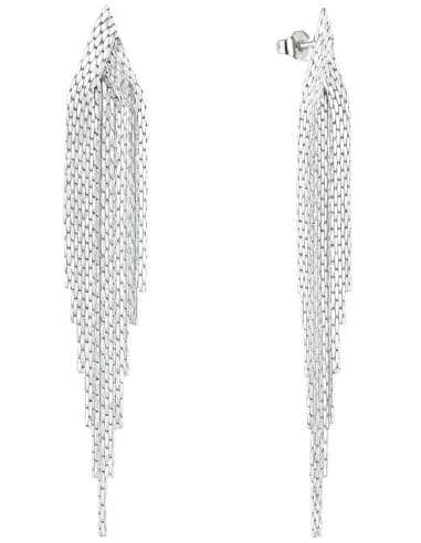 Pendientes para Mujer de Acero conjunto de cadenas - Viceroy 15161E01000