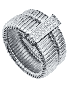 Anillo para Mujer de Acero con Circonitas - Viceroy 75392A01400
