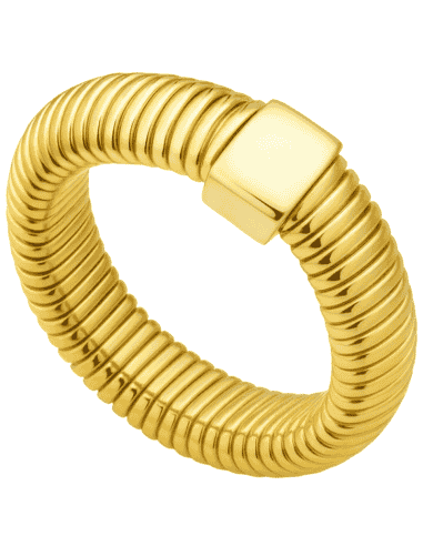 Anillo para Mujer de Acero Dorado - Viceroy...