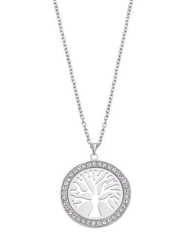Collar para Mujer de Acero Colgante Árbol de la Vida - Lotus LS2181/1/1