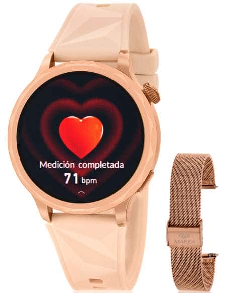 Reloj para Mujer Smartwatch Color Dorado de Acero - Marea B58014/5