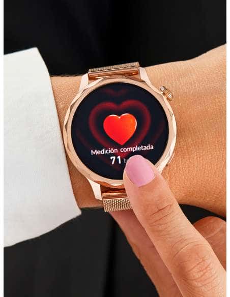 Reloj para Mujer Smartwatch Color Dorado de Acero - Marea B58014/5
