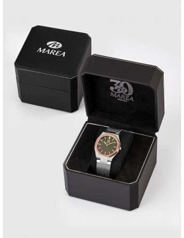 Reloj para Mujer Marea con Correa Milanesa de Acero y Esfera Marrón - Marea B54305/3