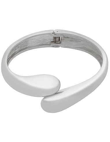 Brazalete para Mujer Irregular Abierto de Acero  - Marea C03103/AG