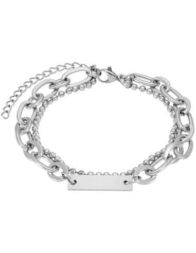 Pulsera para Mujer Doble de Acero  - Marea C02003/AS01