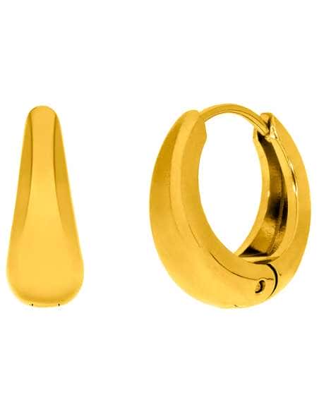 Pendientes para Mujer Aro de Acero dorado - Marea C02701/AH