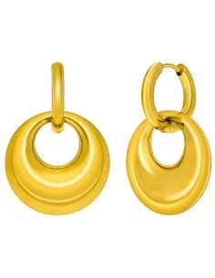 Pendientes para Mujer Aro Doble de Acero dorado - Marea C03101/AL