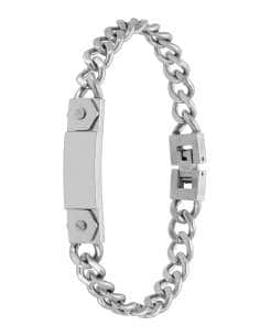Pulsera para Hombre Esclava de Acero con Detalles Industriales - Marea D00103/337