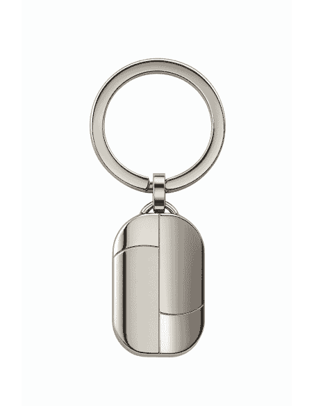 Llavero de Acero Personalizable Diseño Moderno y Minimalista - Marea C00108/15