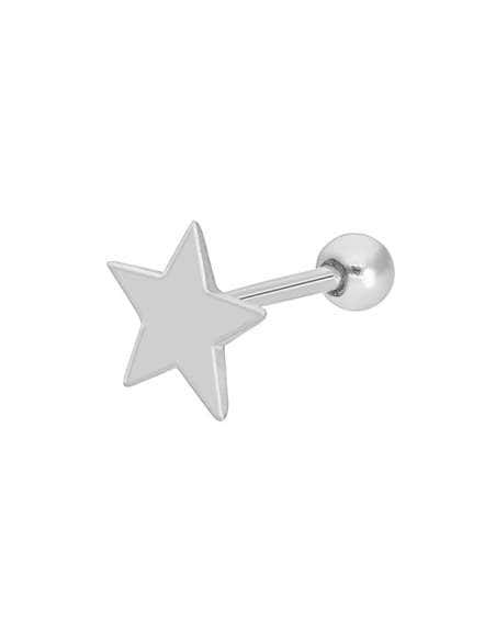 Piercing Estrella en Plata de Ley  - Marea D02510/AA