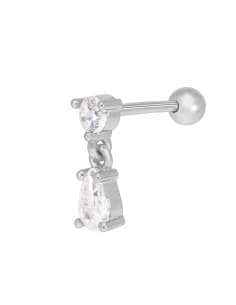 Piercing Circonitas en Plata de Ley  - Marea D02510/AE